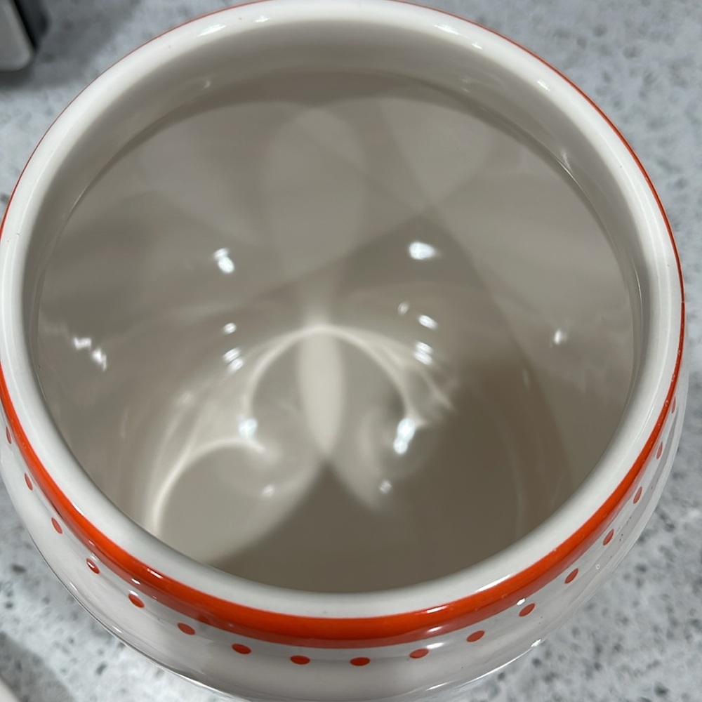 Rae Dunn & Disney "DUMBO" White/Orange/Black Ceramic Canister - Picture 5 of 6